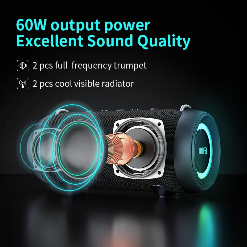 Mifa A90 Bluetooth Speaker 60W - Anker Speaker Soundcore Boom 2 recension och pris